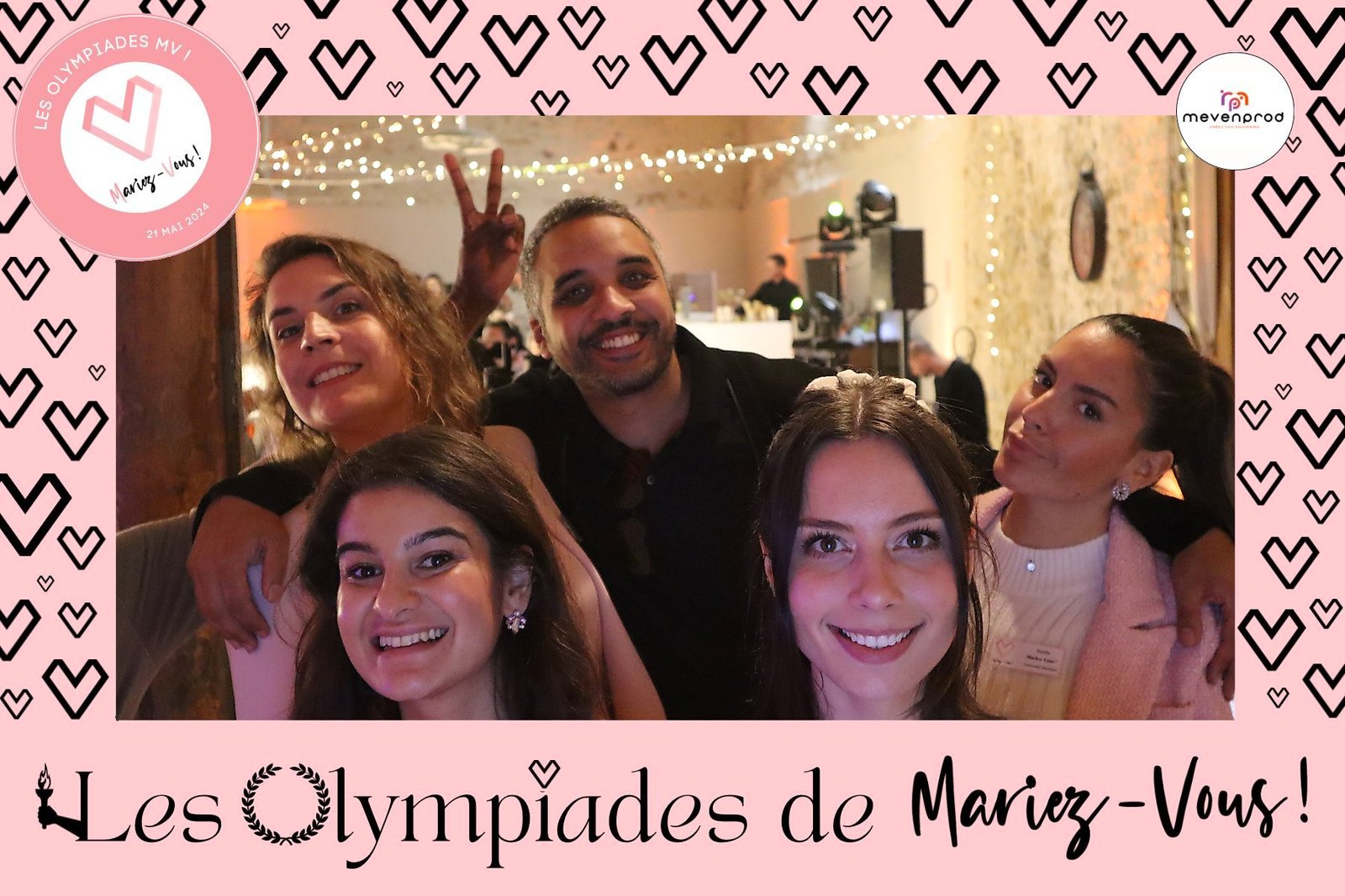 Les Olympiades de Mariez-Vous Photos avec cadres 22