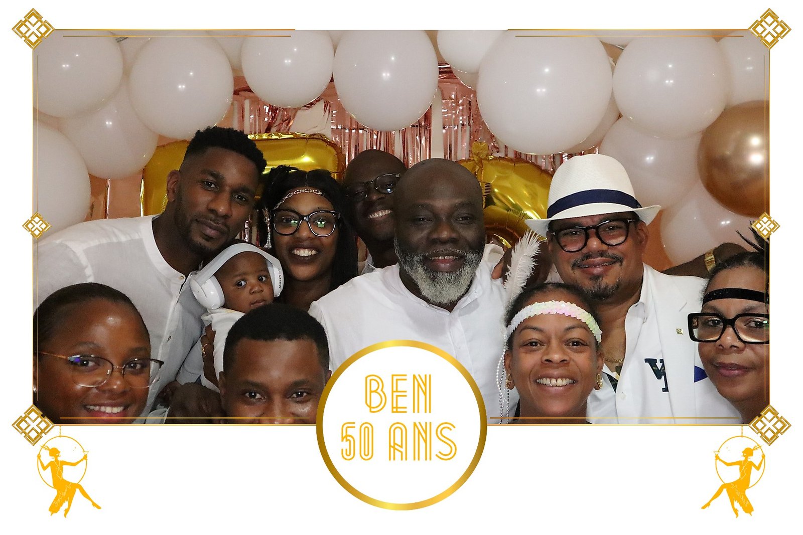 Ben 50 ans photos avec cadres 82