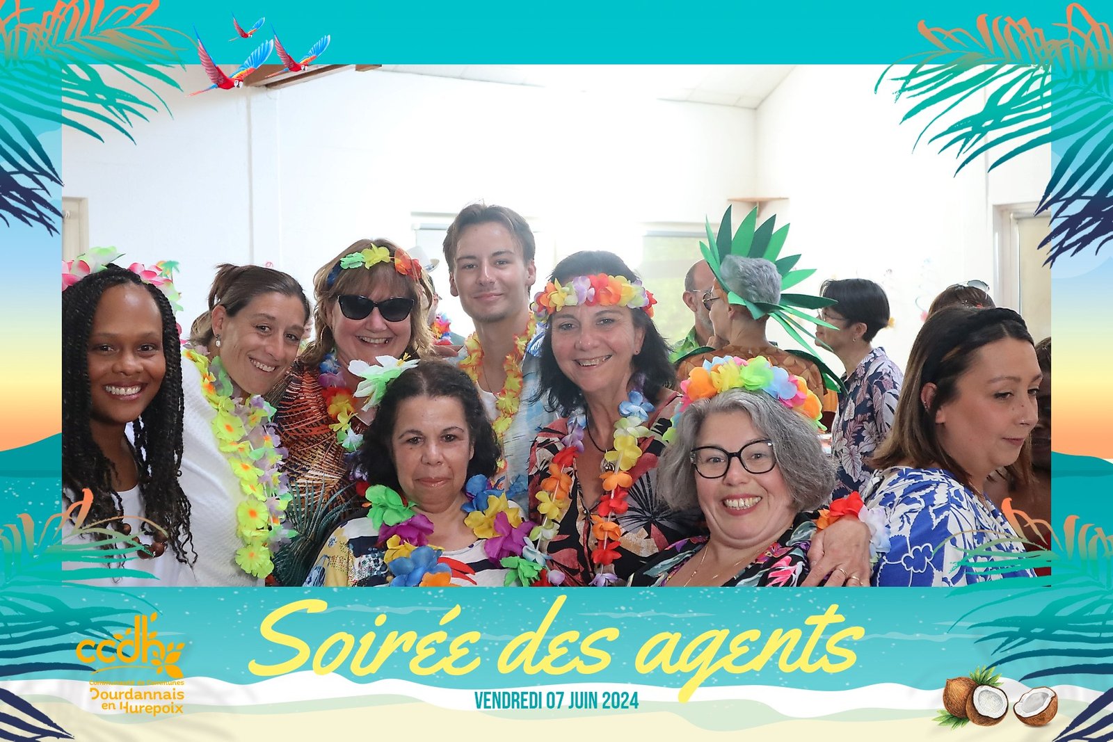 Soirée des agents 2024 photos avec cadres 12