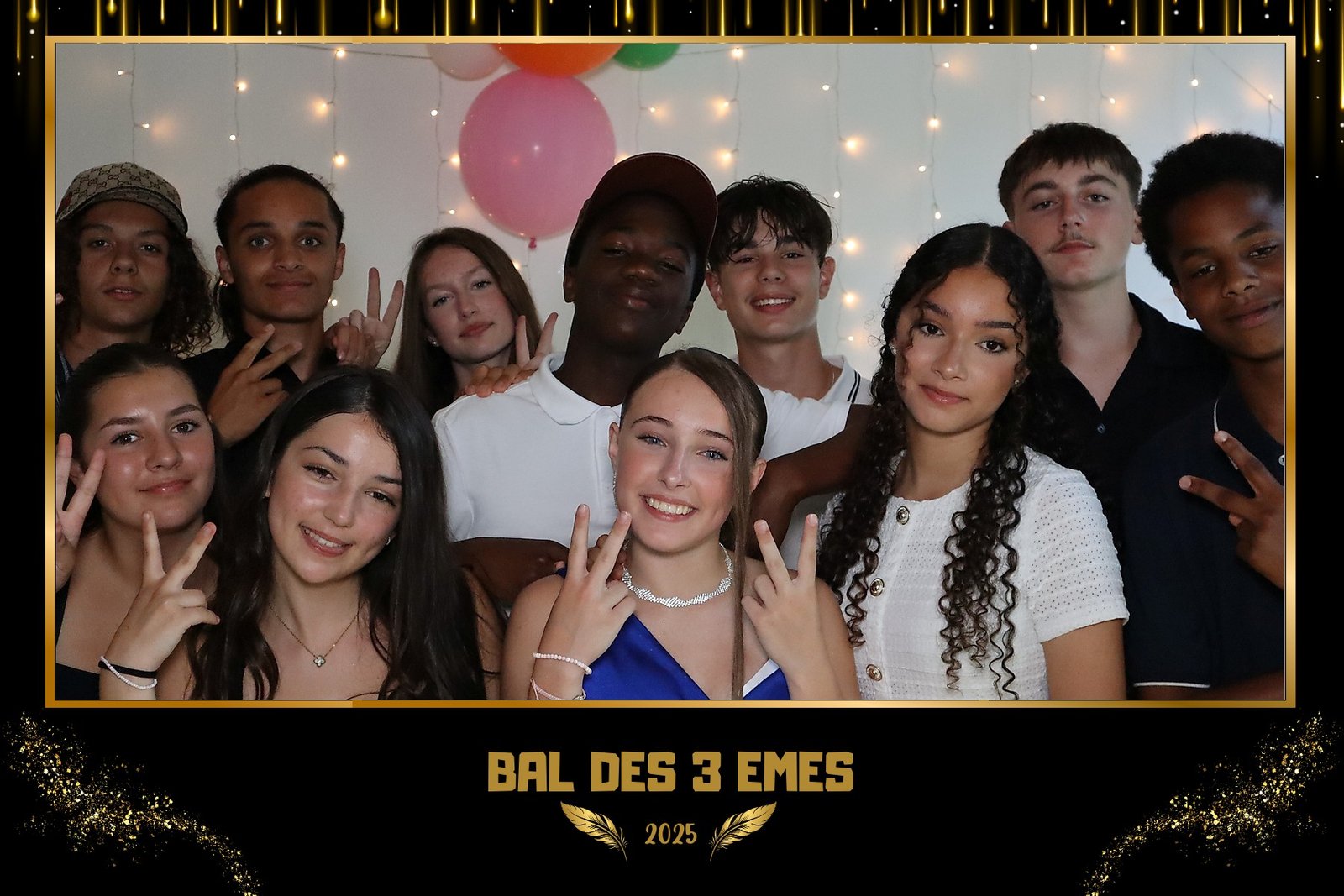 Bal des 3 eme photos avec le cadre 71