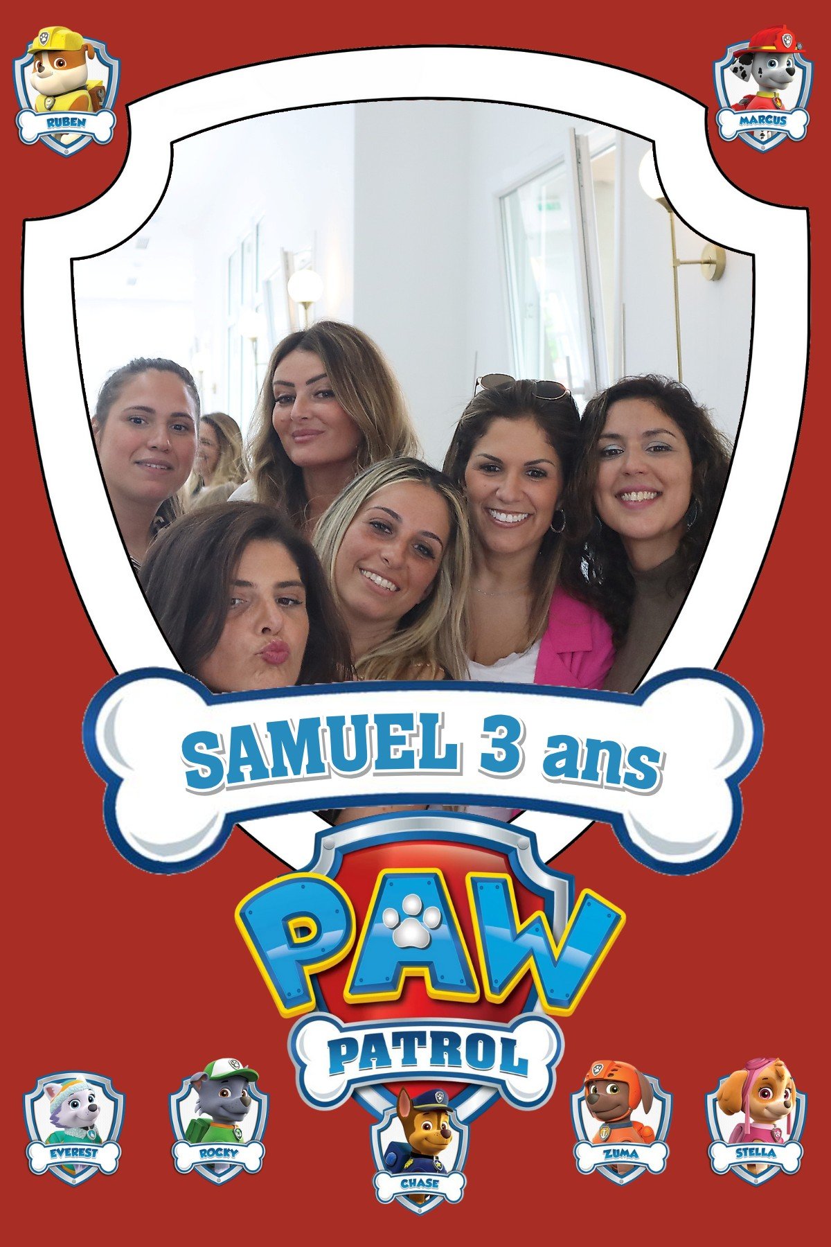 Samuel 3 ans photos avec le cadre 59