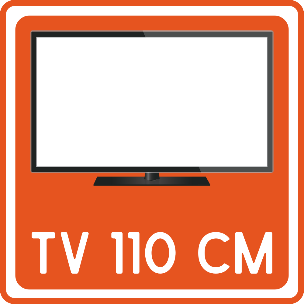 option TV 110 cm