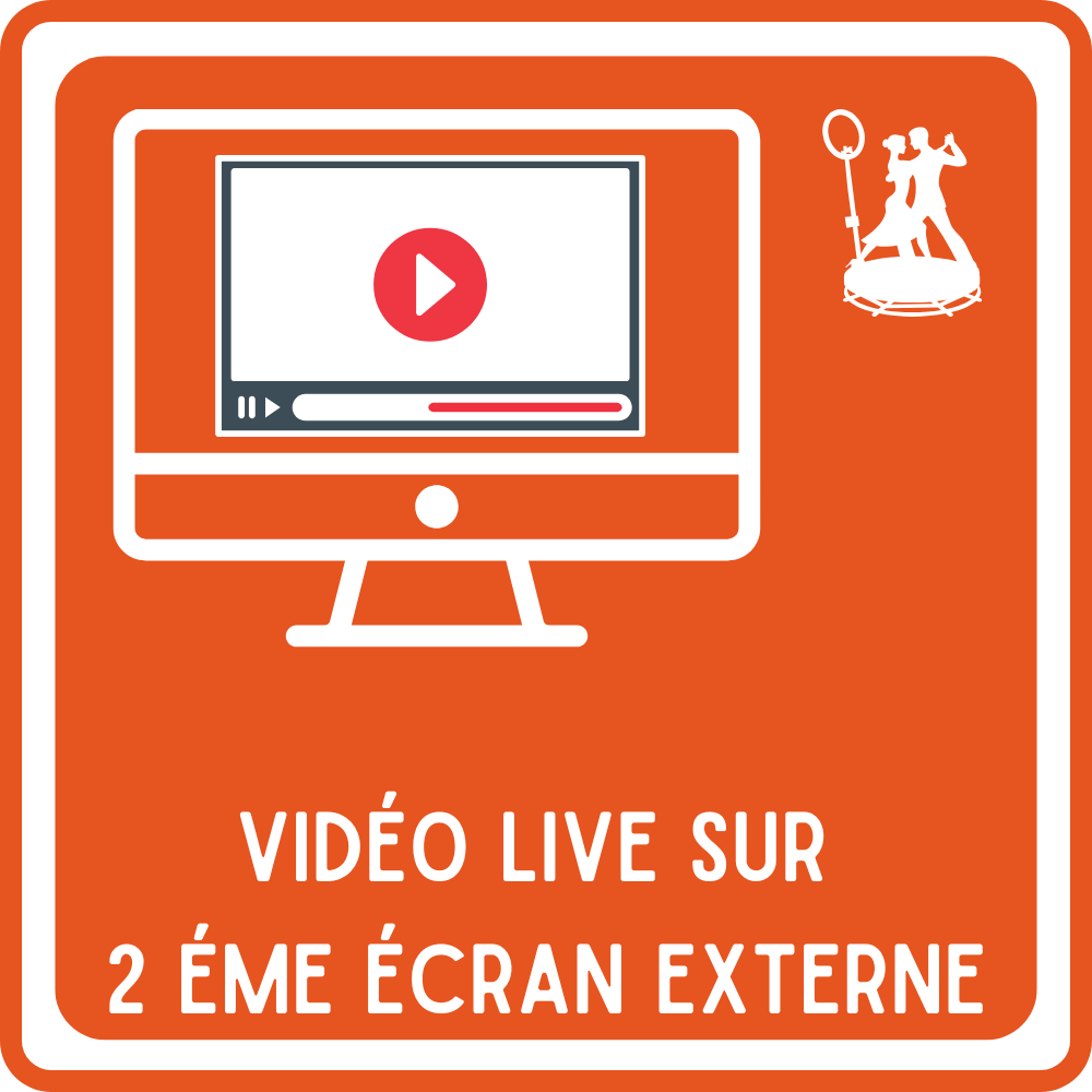 video live sur un deuxieme ecran